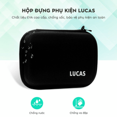 Hộp Đựng Củ, Cáp Sạc, Phụ Kiện MacBook Lucas Đen