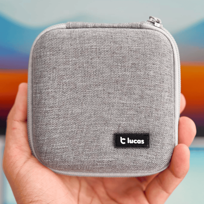 Hộp Đựng Củ, Cáp Sạc MacBook Lucas Xám