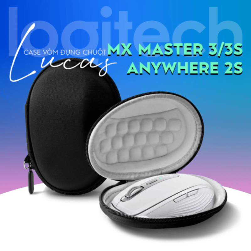 Hộp Vòm Đựng Chuột Logitech MX Master 3, 3S/ Anywhere 2S Lucas