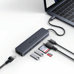 Cổng Chuyển/ Hub USB-C Hyperdrive Next 7in1 Cho MacBook - HD4003GL