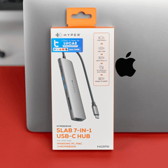 Hub/ Cổng Chuyển USB-C Hyperdrive Slab 7in1
