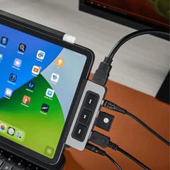 Hub/Cổng Chuyển USB-C iPad Đa Phương Tiện HyperDrive Media 4k/60Hz