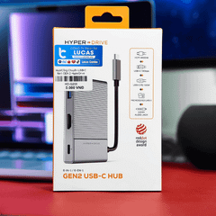 Hub/Cổng chuyển USB Type-C 6in1 GEN 2 HyperDrive