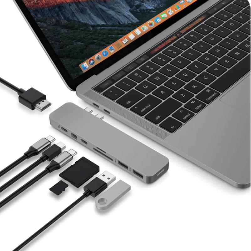 Hub/Cổng chuyển USB Type-C Pro 8in2 HyperDrive