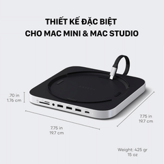 Đế Kiêm Hub Chuyển Đổi Satechi Cho Mac Mini/Studio với Box NVME SSD – ST-GMMSHS