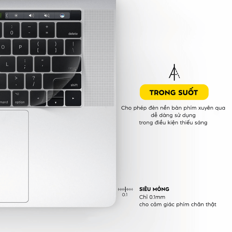 Miếng Lót Phủ Bàn Phím MacBook Lucas
