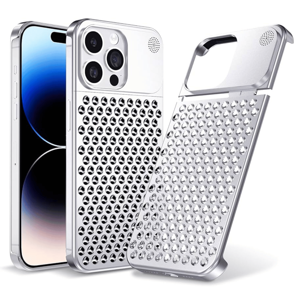 Case/ Ốp iPhone Nhôm Tản Nhiệt NJOYNY Kiểu Mac Pro