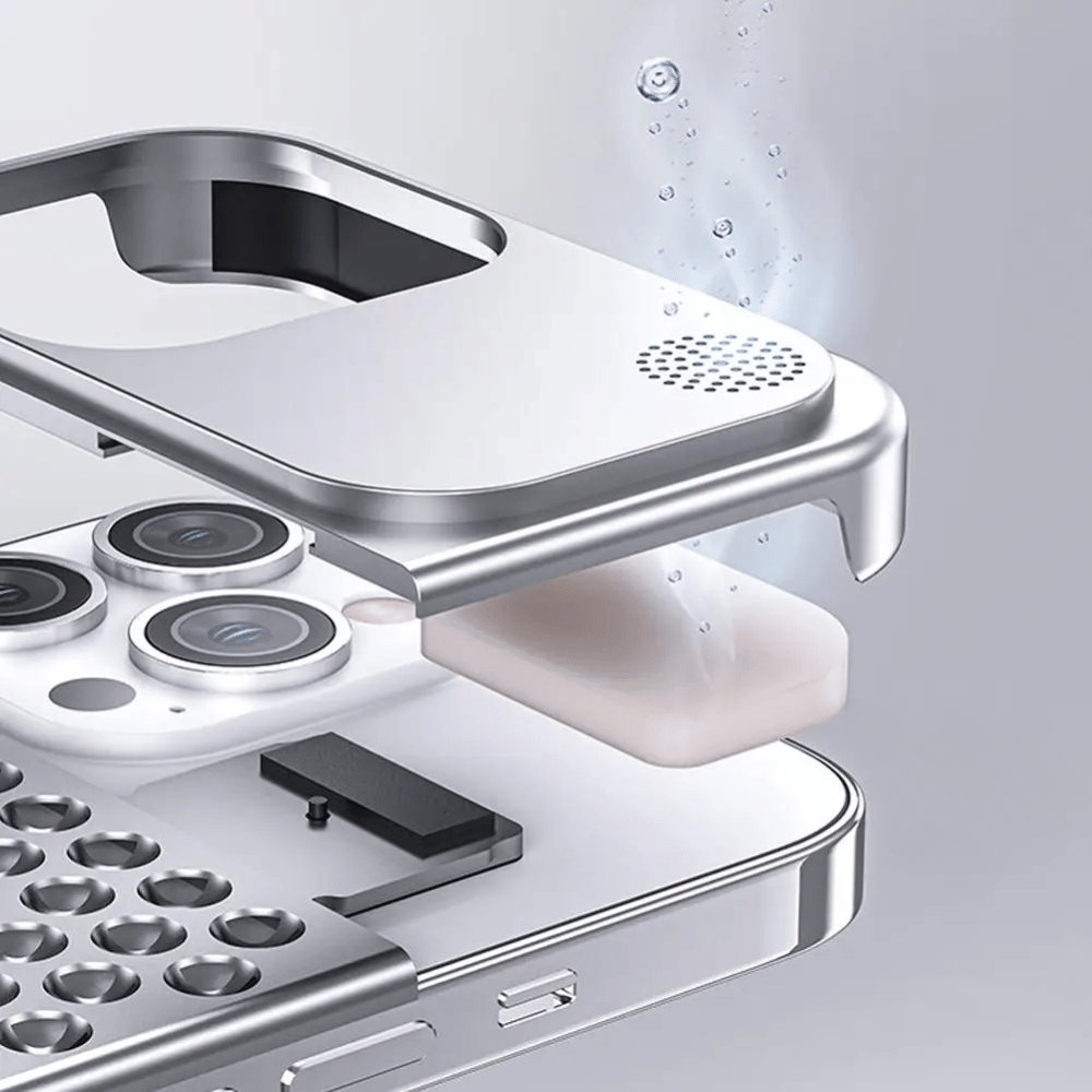 Case/ Ốp iPhone Nhôm Tản Nhiệt NJOYNY Kiểu Mac Pro