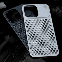 Case/ Ốp iPhone Nhôm Tản Nhiệt NJOYNY Kiểu Mac Pro