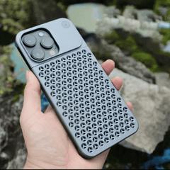 Case/ Ốp iPhone Nhôm Tản Nhiệt NJOYNY Kiểu Mac Pro