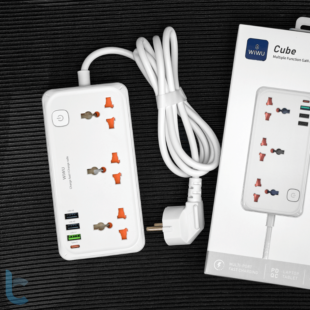 Ổ Cắm Điện Đa Năng WiWU Cube 30W GaN Wi-S005