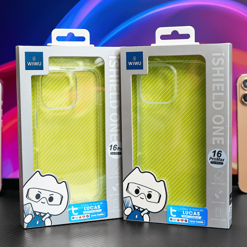 Ốp Lưng iPhone 16 Series WiWU iShield One ZCC-108 Dẻo Chống Sốc