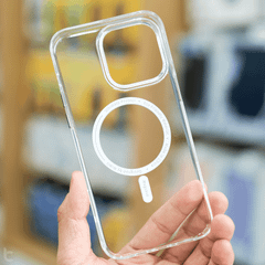Ốp Lưng iPhone 16 Series WiWU iShield Pro Magsafe Trong Suốt MCC-101
