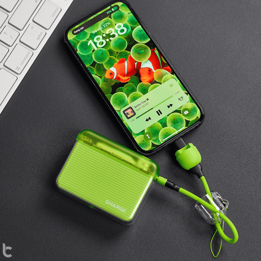 Pin/ Sạc Dự Phòng Shargeek Flow Mini 10000mAh