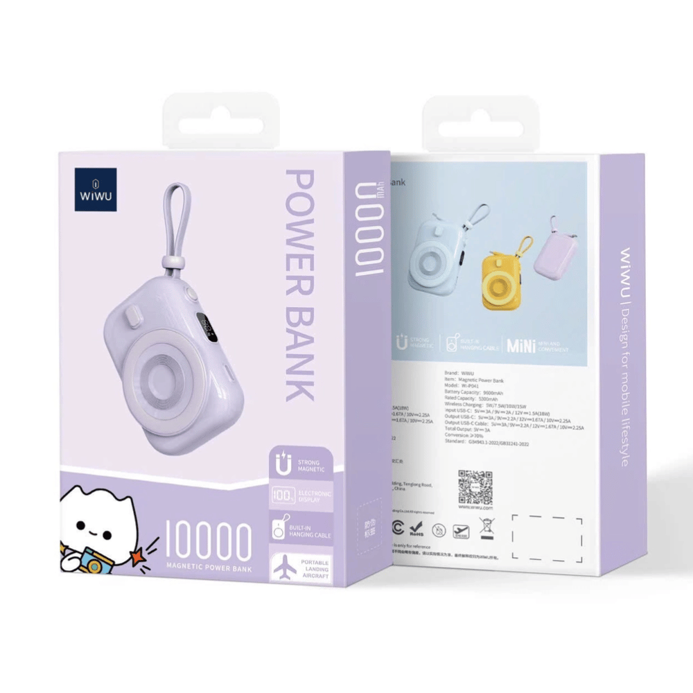Pin Sạc Dự Phòng WiWU 10.000mAh Wi-P041