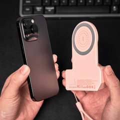 Sạc Dự Phòng Không Dây Selfie WIWU W016 Kết Nối Bluetooth Chụp Hình, Quay Video, Dung Lượng 4.500mAh