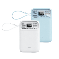 Pin/ Sạc Dự Phòng WiWU Không Dây MagSafe 22.5W Trong Suốt Wi-P016 10.000mAh