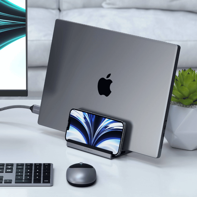 Stand/ Giá Đỡ MacBook Satechi Dual Vertical Laptop Stand ST-ADVSM