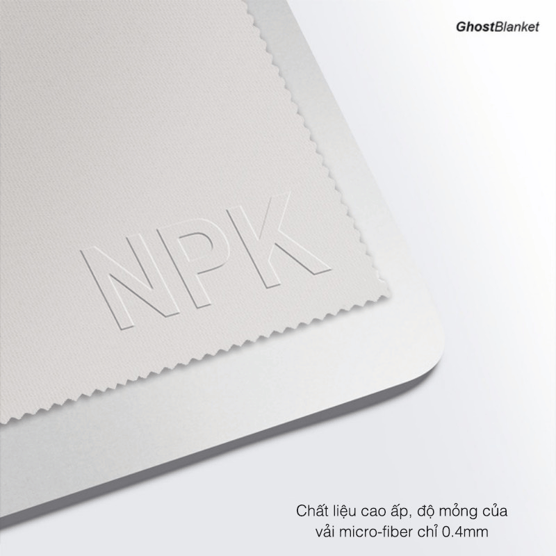 Tấm Vải Lót Bàn Phím và Màn Hình Macbook NPK GhostBlanket