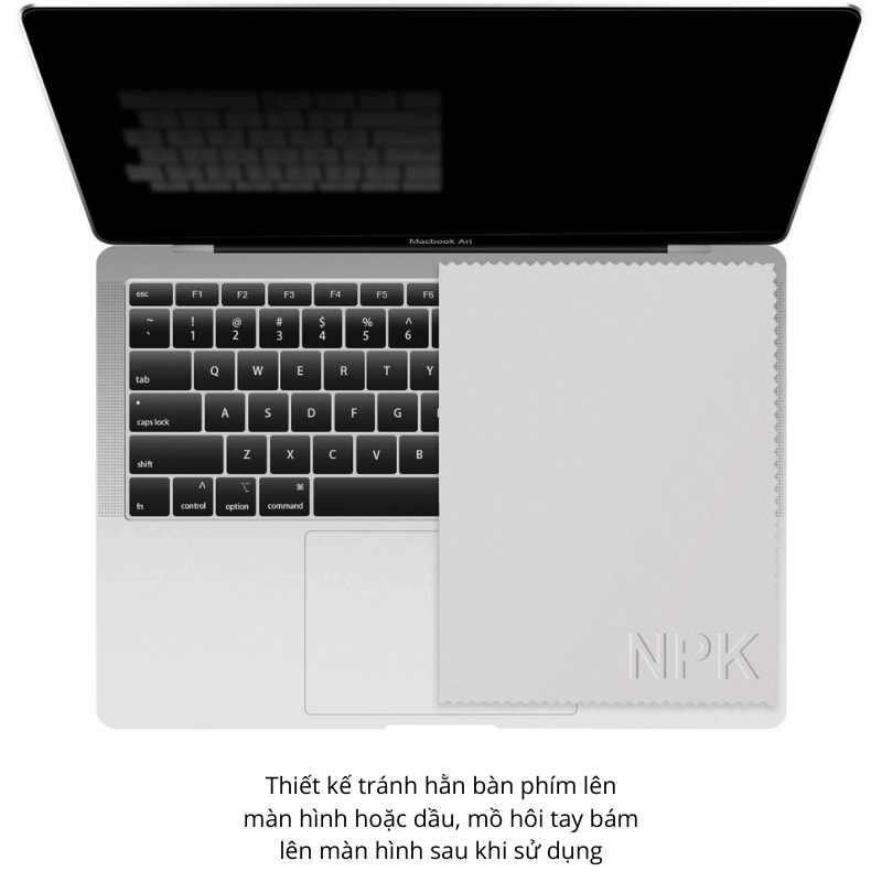 Tấm Vải Lót Bàn Phím và Màn Hình Macbook NPK GhostBlanket