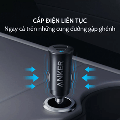 Tẩu Sạc Ô Tô Anker 1C1A 30W A2741