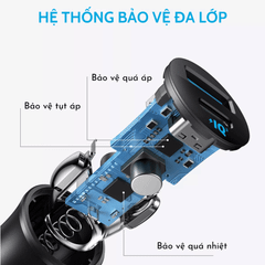 Tẩu Sạc Ô Tô Anker 1C1A 30W A2741