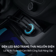 Tẩu Sạc Ô Tô Anker 323 1C1A 52.5W A2735