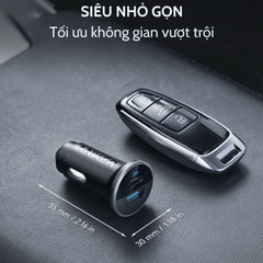 Tẩu Sạc Ô Tô Anker 323 1C1A 52.5W A2735