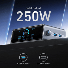 Trạm Sạc Anker Prime 4C2A 250W A2345