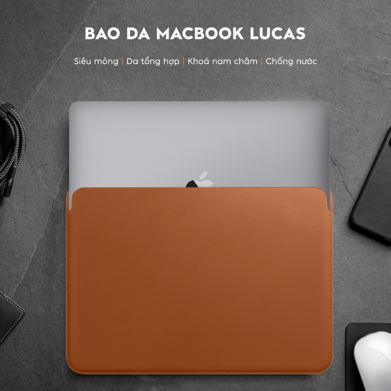 Túi/ Bao Da MacBook Lucas
