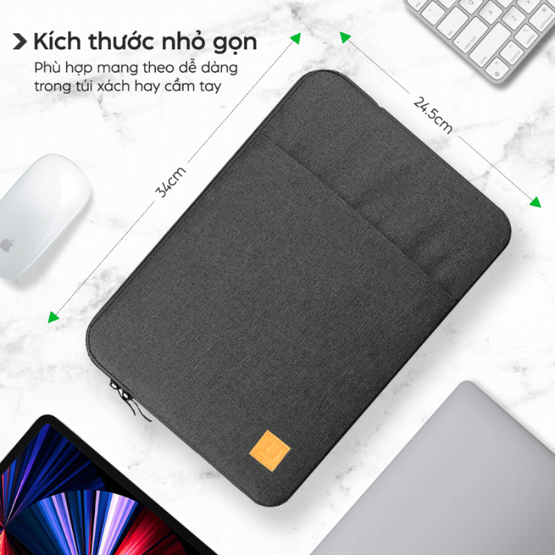 Túi Chống Sốc Chống Nước MacBook Lucas