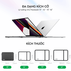 Túi Chống Sốc Chống Nước MacBook Lucas