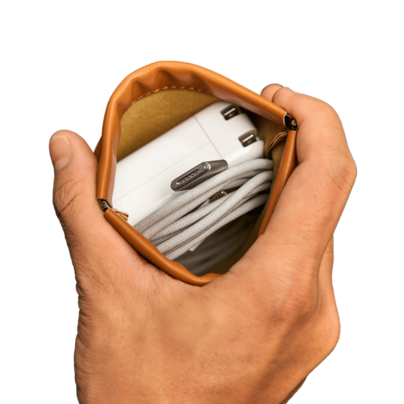 Túi Da Đựng Sạc, Phụ Kiện MacBook Lucas Portable
