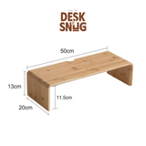 Kệ, giá gỗ tre nâng đỡ màn hình máy tính thông minh đa dạng kích thước | Kệ máy tính Computer Monitor Shelf