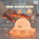 Đèn phát sáng đáng yêu led RGB giao diện bạch tuộc nhỏ dễ thương| Octoby Lamp