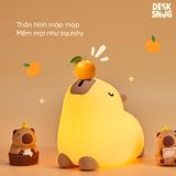 Đèn led RGB thư giãn dễ thương giao diện capybara chilling | CHILLPYBARA