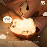 Đèn led RGB kèm giá đỡ điện thoại giao diện cừu non say ngủ | TIMMY LAMB