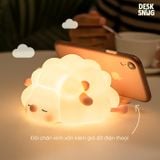 Đèn led RGB kèm giá đỡ điện thoại giao diện cừu non say ngủ | TIMMY LAMB