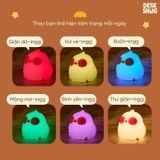 ĐÈN PHÁT SÁNG THAY ĐỔI MÀU RGB GIAO DIỆN CHÚ GÀ NGƯỢNG NGÙNG| CHICKY CHOO