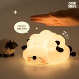 Đèn led RGB kèm giá đỡ điện thoại giao diện cừu non say ngủ | TIMMY LAMB