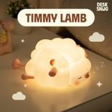 Đèn led RGB kèm giá đỡ điện thoại giao diện cừu non say ngủ | TIMMY LAMB