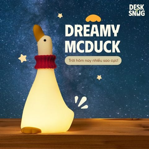 ĐÈN PHÁT SÁNG SẠC USB CHÀNG VỊT VÔ TRI LƠ ĐỄNH NGẮM TRỜI| DREAMY MCDUCK