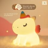 Đèn phát sáng sạc USB giao diện kỳ lân mơ mộng| Mysticorn