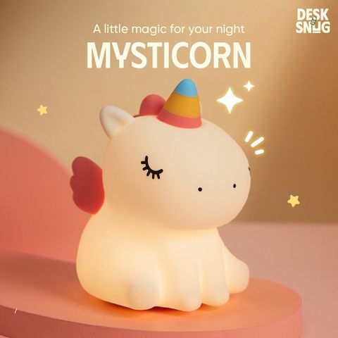 Đèn phát sáng sạc USB giao diện kỳ lân mơ mộng| Mysticorn