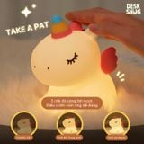 Đèn phát sáng sạc USB giao diện kỳ lân mơ mộng| Mysticorn