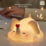 ĐÈN PHÁT SÁNG SẠC USB CHÚ VOI TAI DÀI THỔI BAY MỌI DEADLINE| BUMBO ELEPHANT