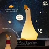 ĐÈN PHÁT SÁNG SẠC USB CHÀNG VỊT VÔ TRI LƠ ĐỄNH NGẮM TRỜI| DREAMY MCDUCK