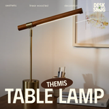 Đèn để bàn phong cách Tây Âu bảo vệ mắt thiết kế thông minh | Đèn bàn Themis Table Lamp trang trí bàn làm việc