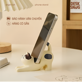 Giá đỡ điện thoại, máy tính bảng hình mèo tập yoga dễ thương | Giá đỡ điện thoại để bàn hình mèo YOGA CAT dễ thương