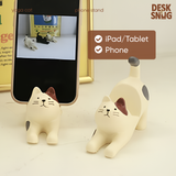 Giá đỡ điện thoại, máy tính bảng hình mèo tập yoga dễ thương | Giá đỡ điện thoại để bàn hình mèo YOGA CAT dễ thương